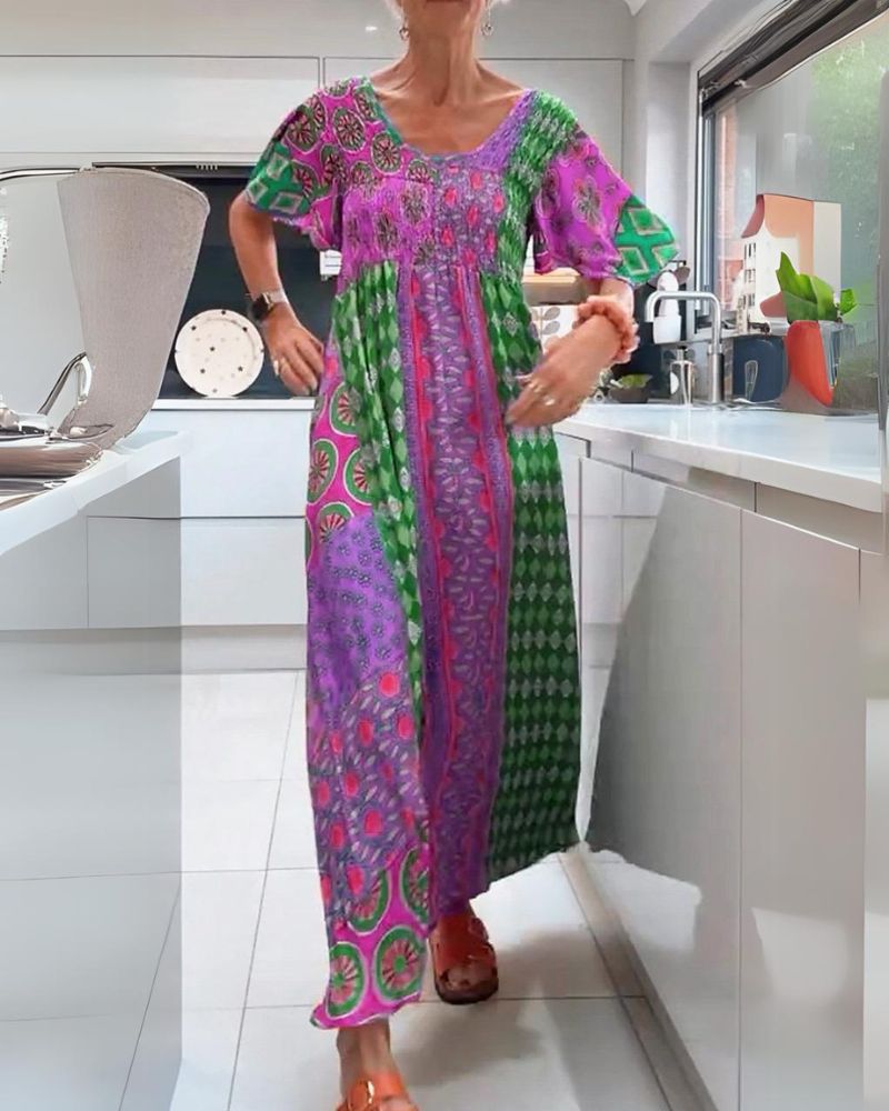 Marella | Colorful Bohemian Dress - Ciara & Fiona
