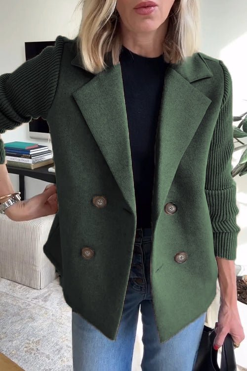 Mariana | Elegant Knit - Sleeve Blazer - Ciara & Fiona