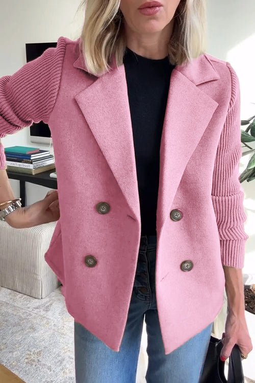 Mariana | Elegant Knit - Sleeve Blazer - Ciara & Fiona