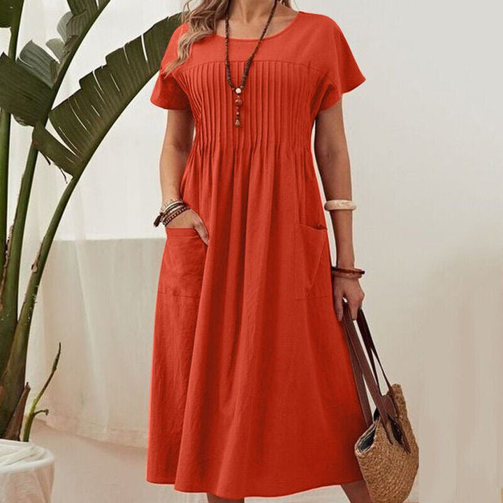 Marley | Loose Tummy Covering Dress - Ciara & Fiona