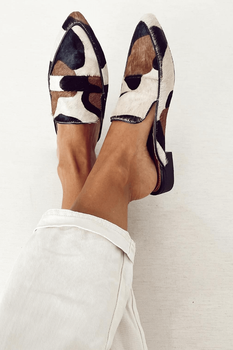 Mary | Animal Print Loafers - Ciara & Fiona