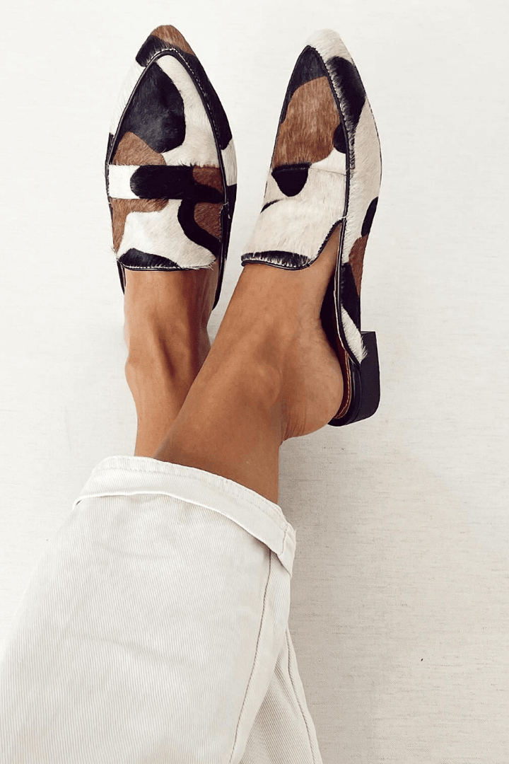 Mary | Animal Print Loafers - Ciara & Fiona
