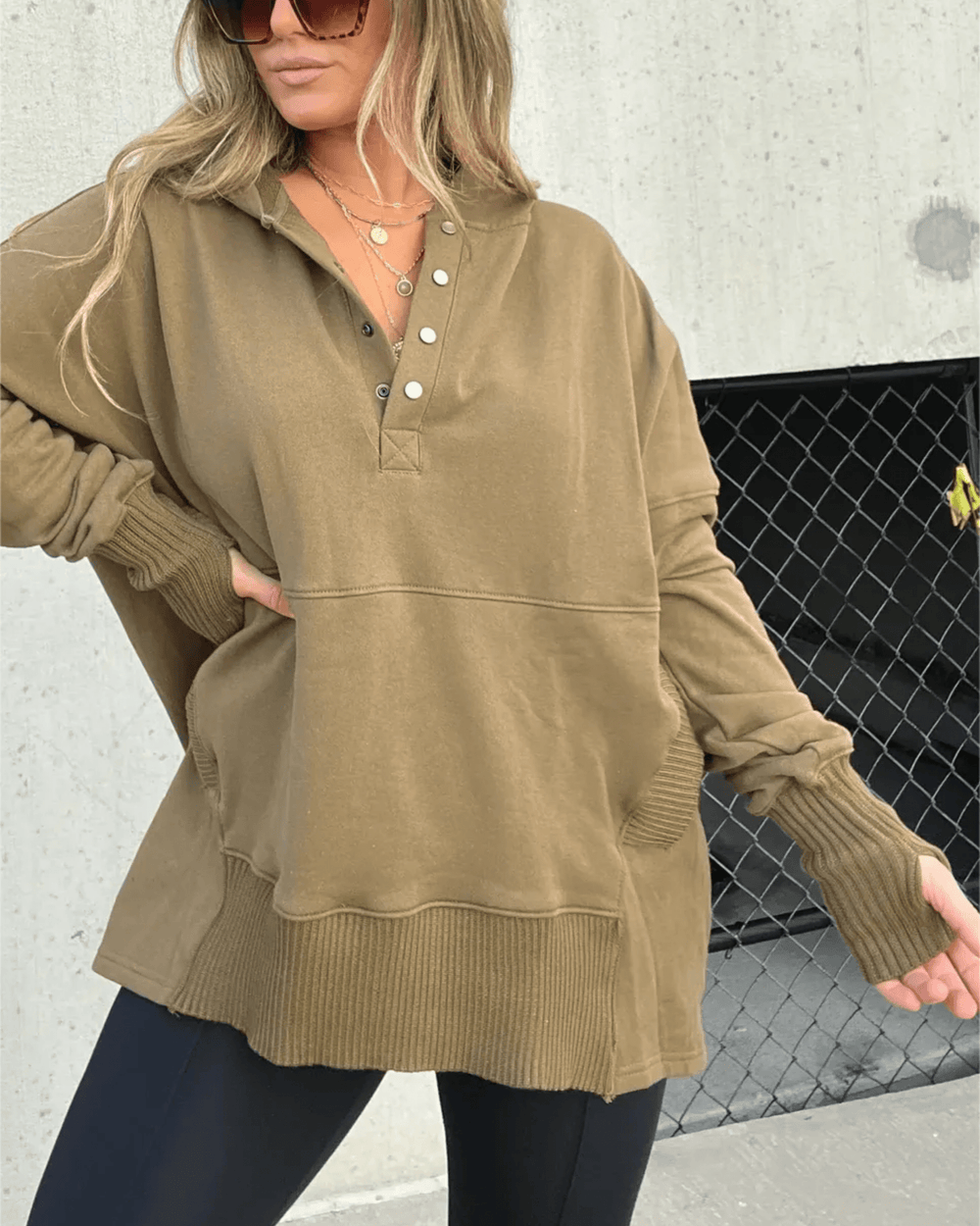 Mavie | Flowy First Class Hoodie - Ciara & Fiona