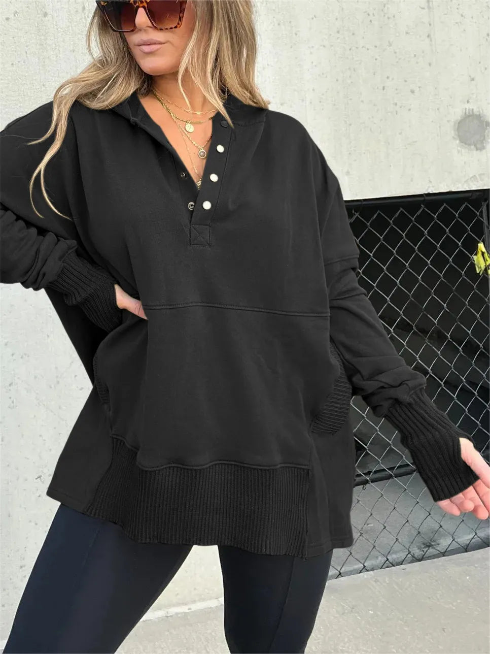 Mavie | Flowy First Class Hoodie - Ciara & Fiona