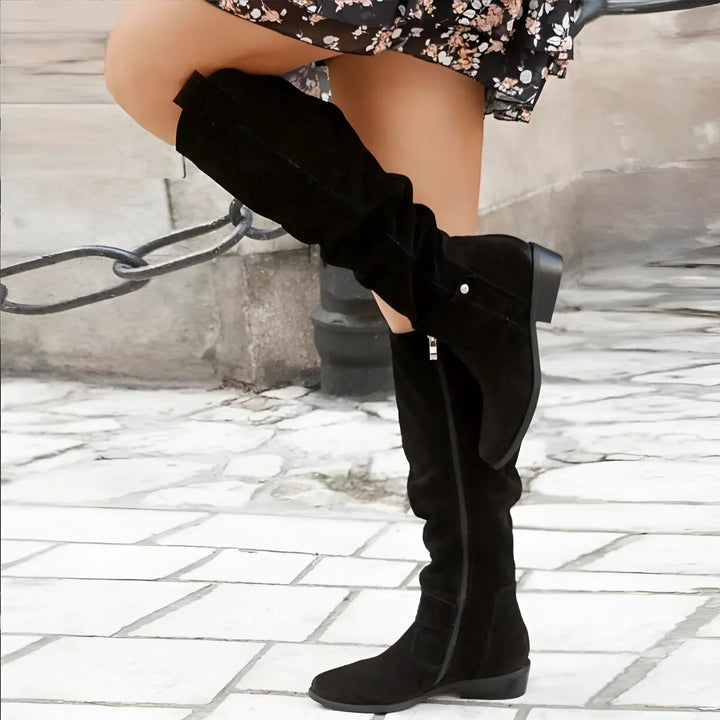 Maya | Premium Leather Women Boots - Ciara & Fiona