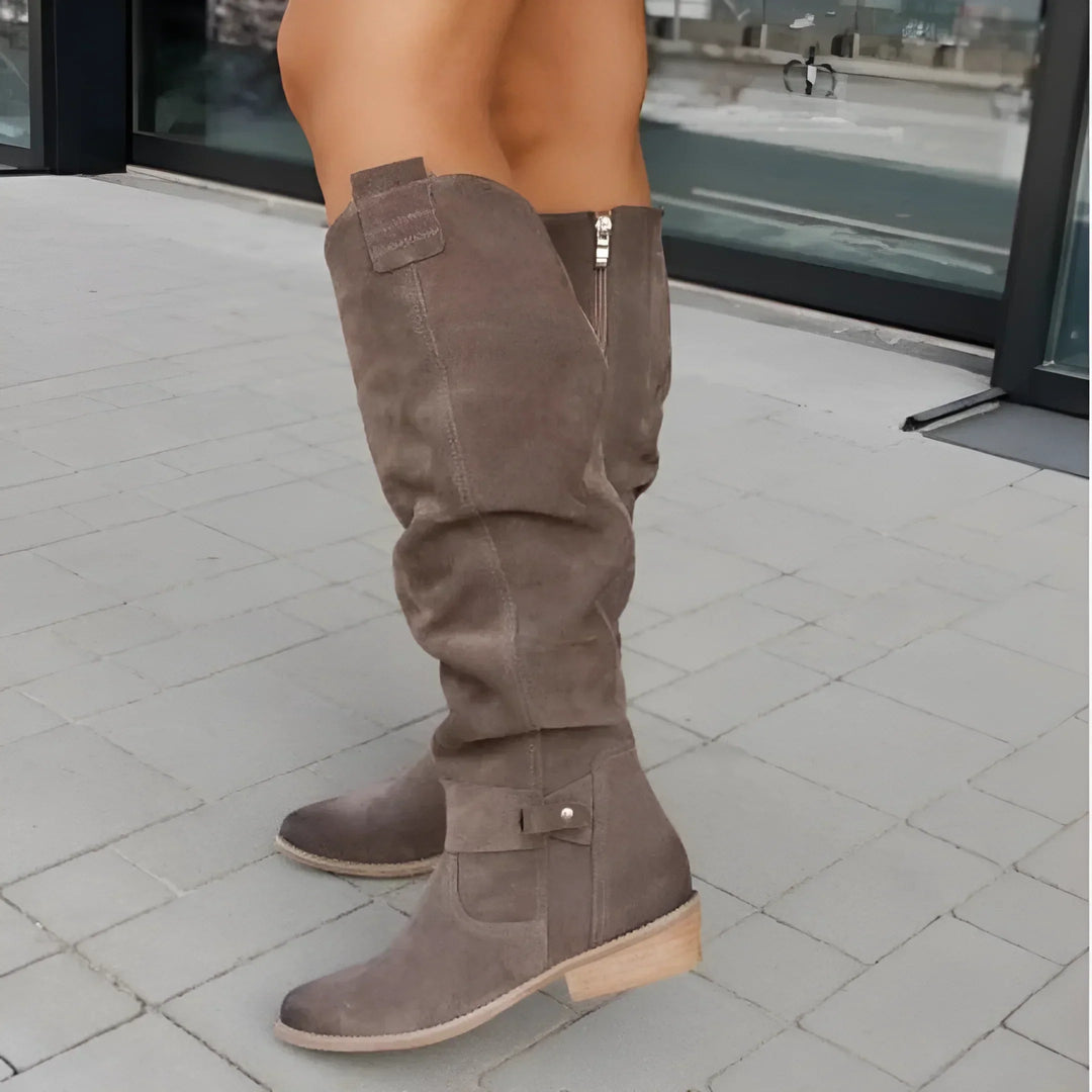 Maya | Premium Leather Women Boots - Ciara & Fiona