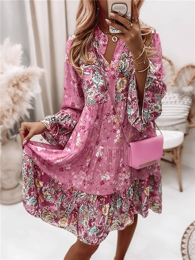 Maybelle | Floral Print Dress - Ciara & Fiona