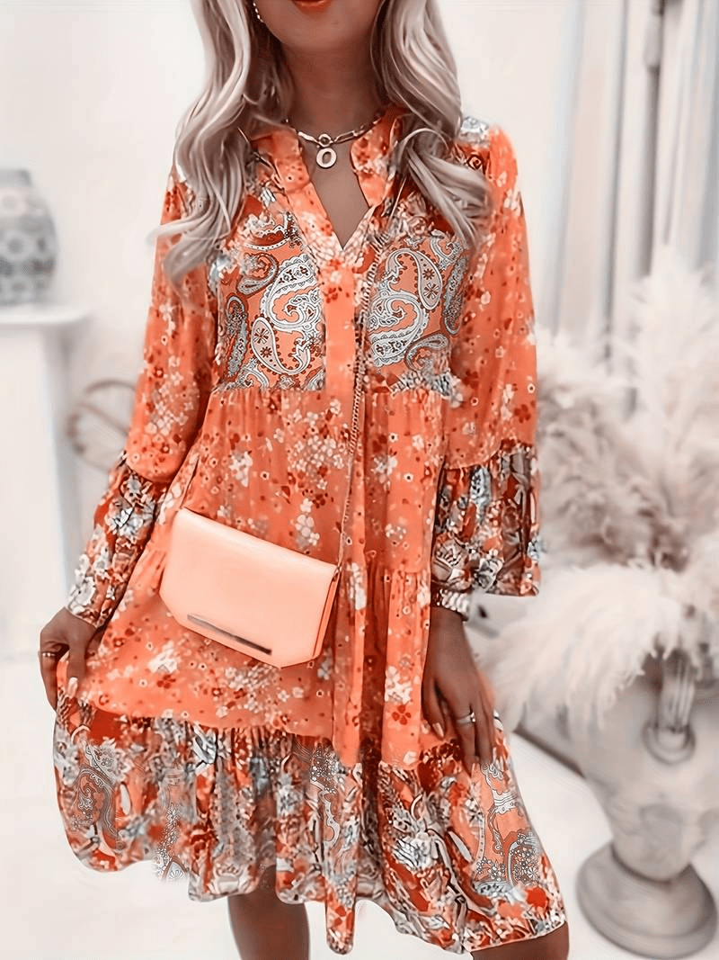 Maybelle | Floral Print Dress - Ciara & Fiona