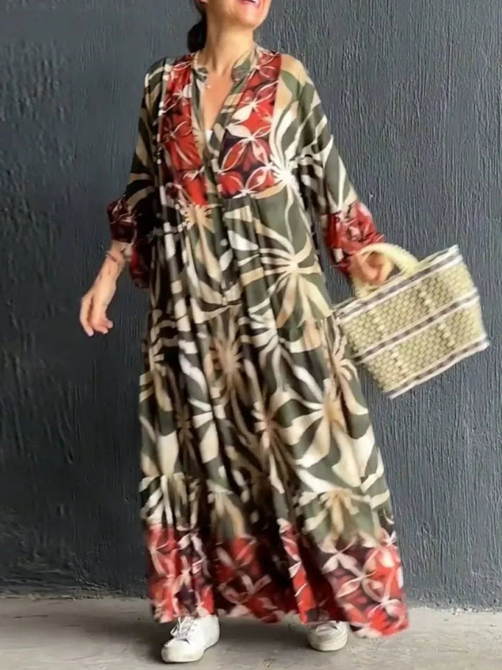 Melle | Loose dress with print - Ciara & Fiona