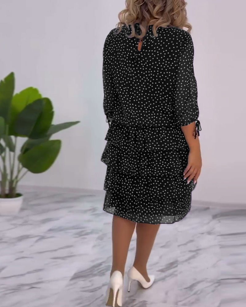 Mildred | Elegant Layered Dress - Ciara & Fiona