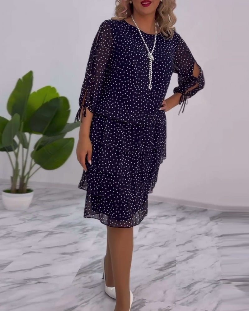Mildred | Elegant Layered Dress - Ciara & Fiona