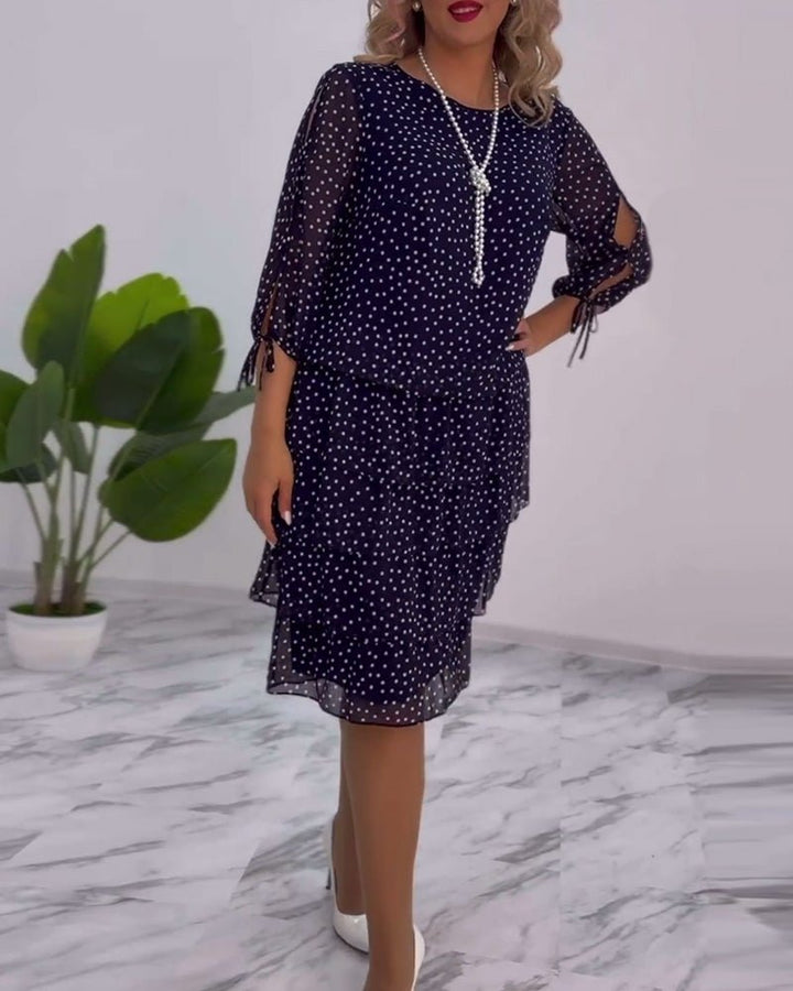 Mildred | Elegant Layered Dress - Ciara & Fiona