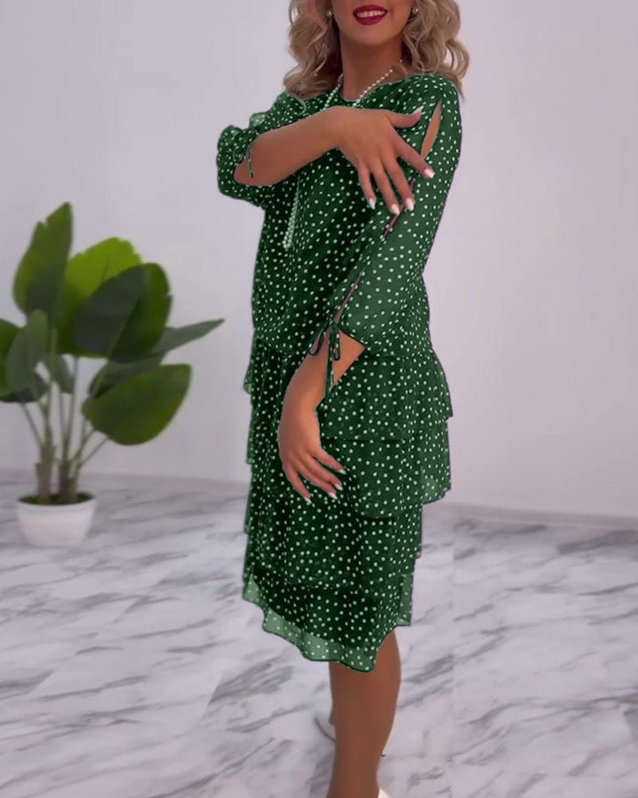 Mildred | Elegant Layered Dress - Ciara & Fiona