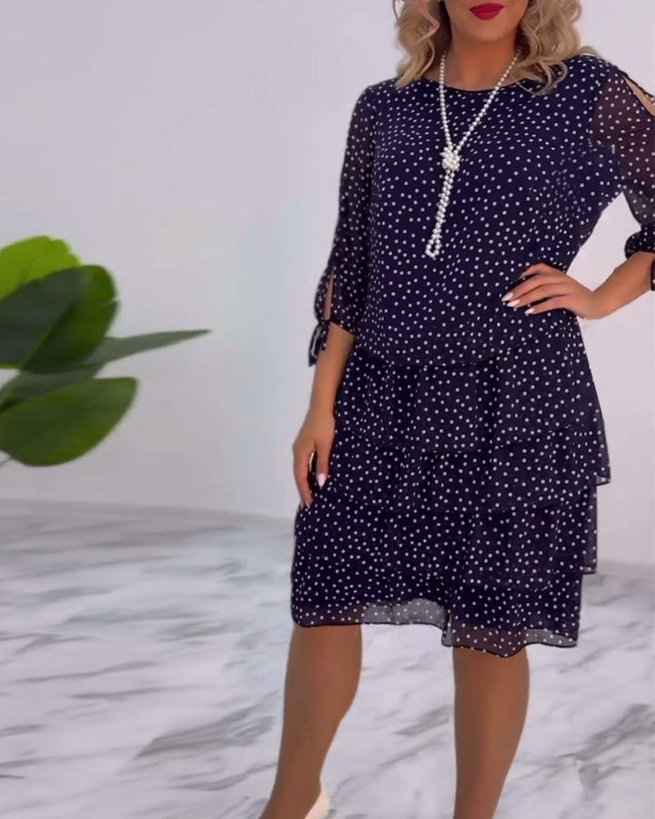 Mildred | Elegant Layered Dress - Ciara & Fiona