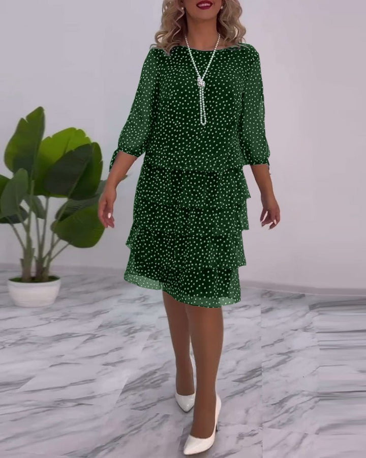 Mildred | Elegant Layered Dress - Ciara & Fiona