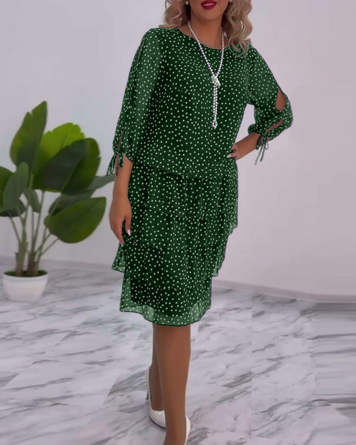 Mildred | Elegant Layered Dress - Ciara & Fiona