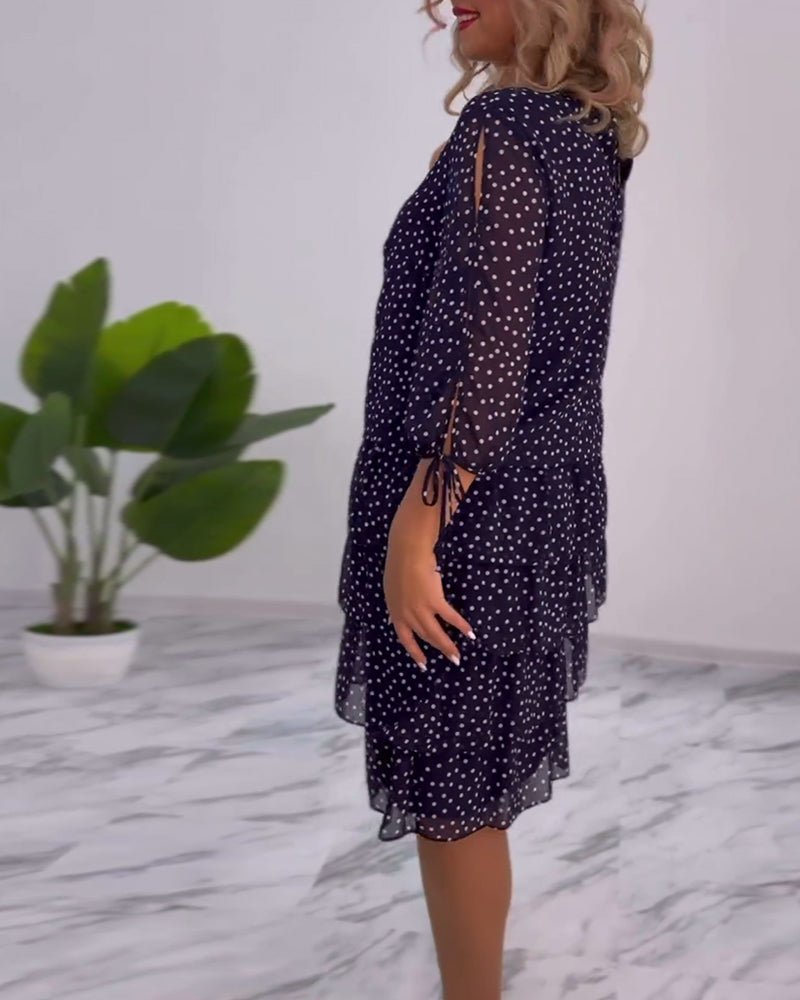 Mildred | Elegant Layered Dress - Ciara & Fiona