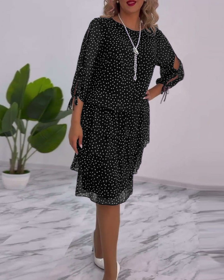 Mildred | Elegant Layered Dress - Ciara & Fiona