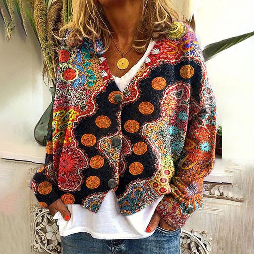 Nadine | Comfortable and Colorful Knitted Sweater - Ciara & Fiona