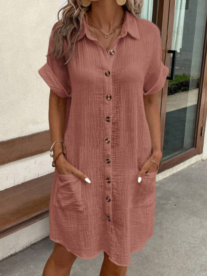 Nancy | Oversized Polo Dress - Ciara & Fiona