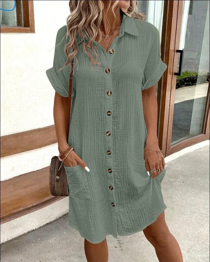 Nancy | Oversized Polo Dress - Ciara & Fiona