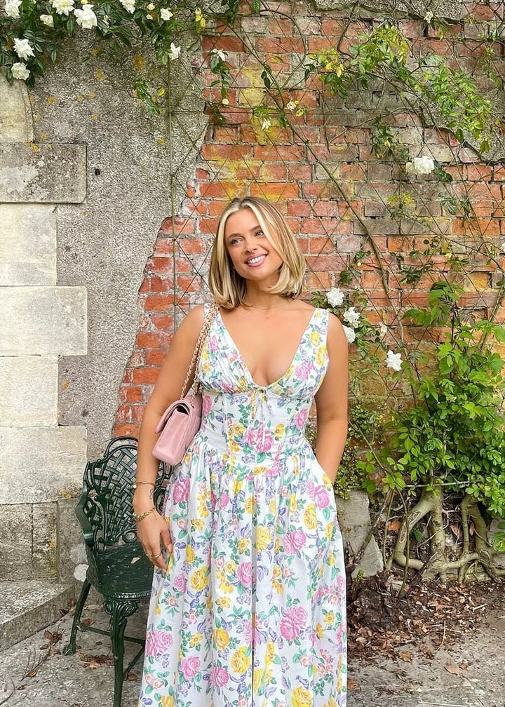 Nathalia | Elegant Summer Dress - Ciara & Fiona