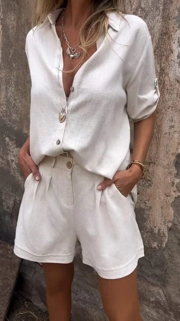 Nevelle | Airy Linen Set - Ciara & Fiona