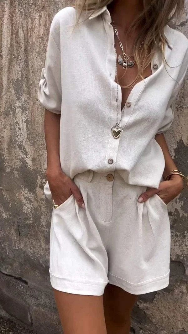 Nevelle | Airy Linen Set - Ciara & Fiona