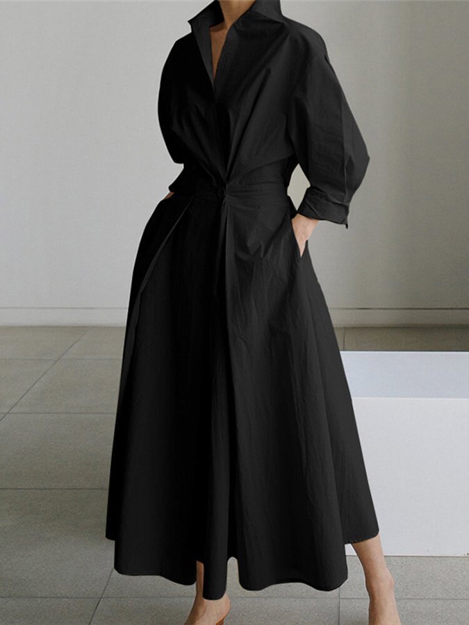 Olga | Timeless Long Dress - Ciara & Fiona