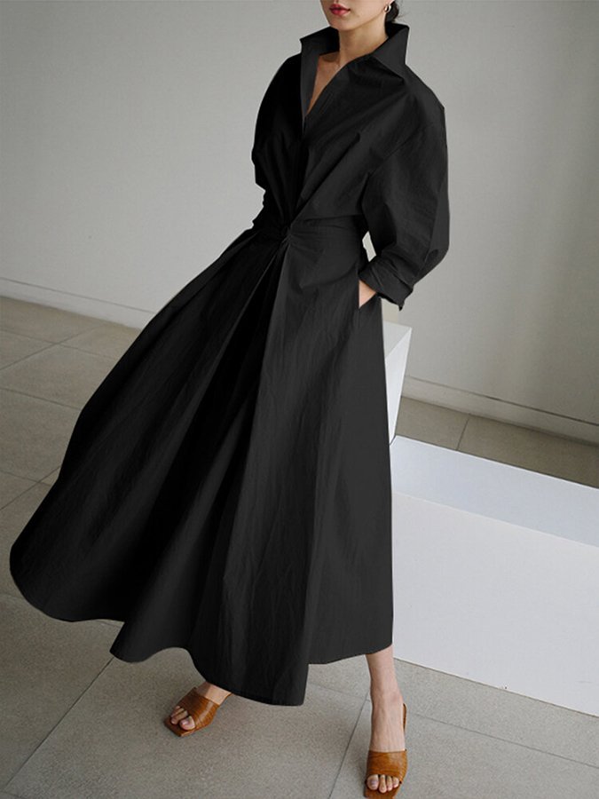 Olga | Timeless Long Dress - Ciara & Fiona
