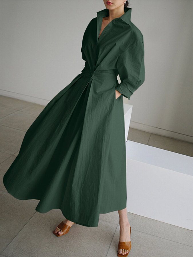Olga | Timeless Long Dress - Ciara & Fiona
