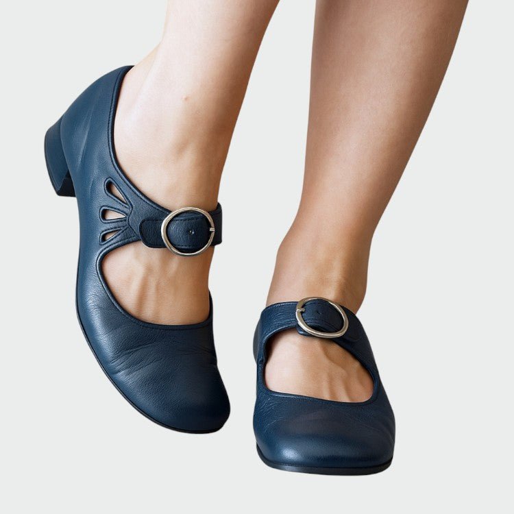 Olivia - Classic Buckle Mary Jane Shoes - Ciara & Fiona