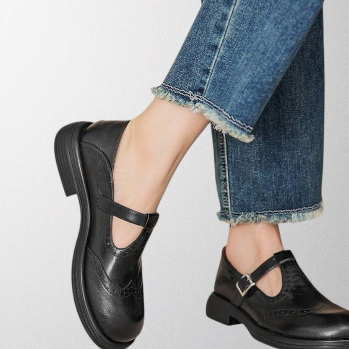 Olivia - Elegant Leather Shoes - Ciara & Fiona
