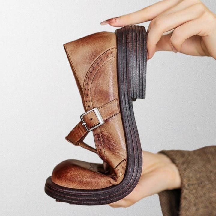 Olivia - Elegant Leather Shoes - Ciara & Fiona