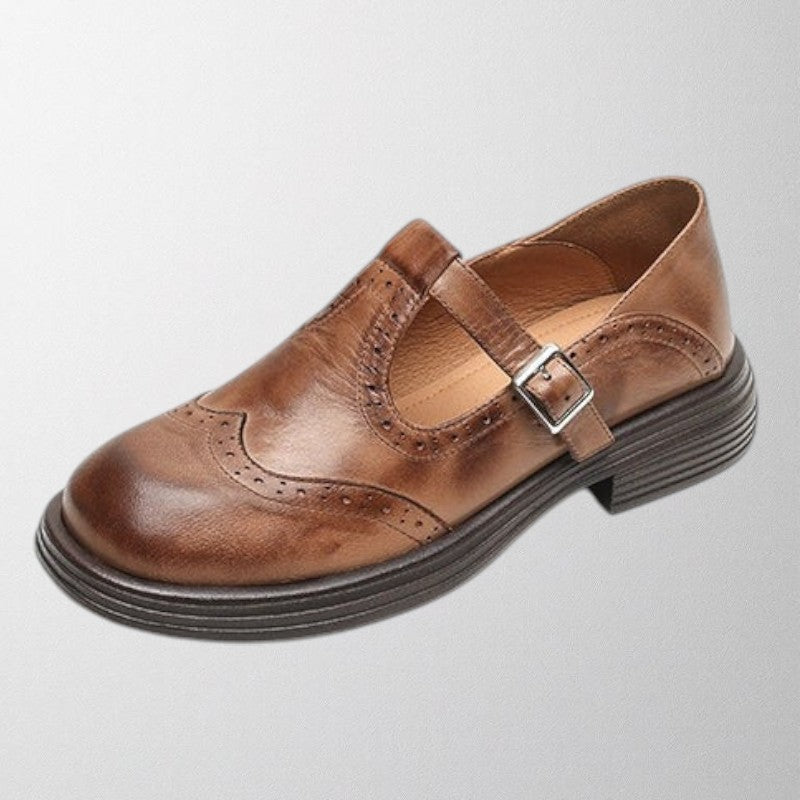 Olivia - Elegant Leather Shoes - Ciara & Fiona