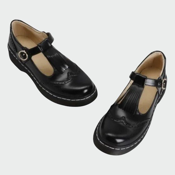 Olivia - Elegante T - Bar Leather Shoes - Ciara & Fiona