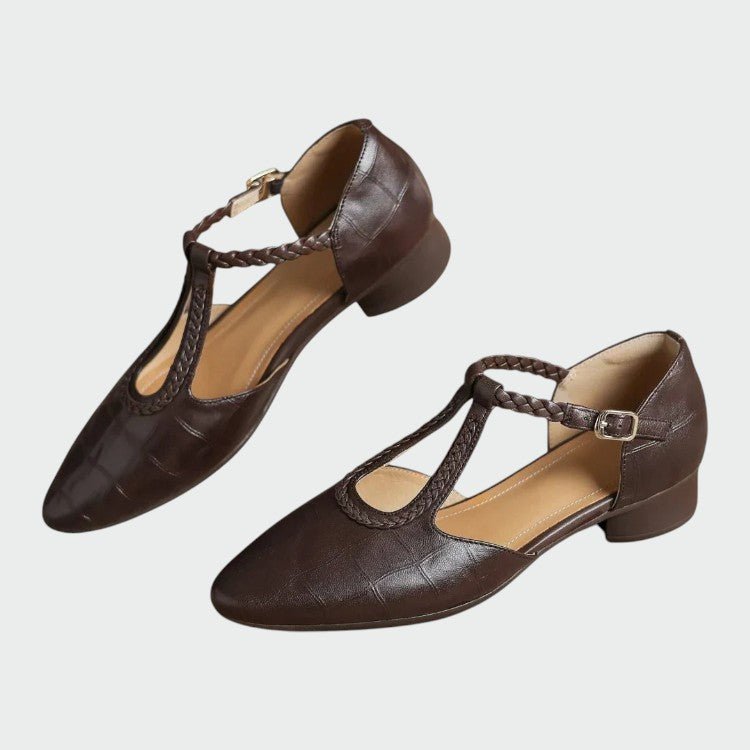 Olivia - Pointed T - Bar Mary Jane Shoes - Ciara & Fiona