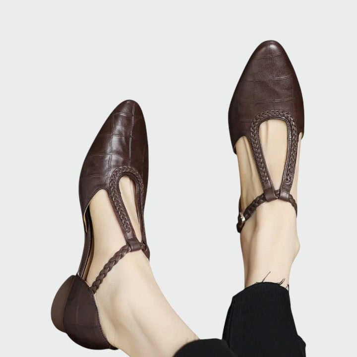 Olivia - Pointed T - Bar Mary Jane Shoes - Ciara & Fiona