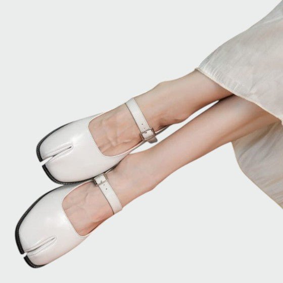 Olivia - Split - Toe Buckle Mary Jane Shoes - Ciara & Fiona