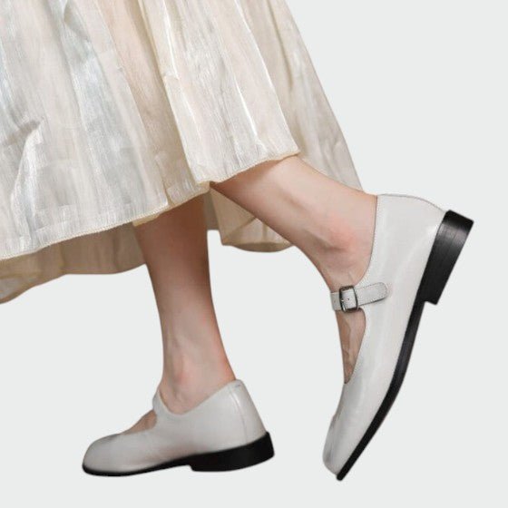 Olivia - Split - Toe Buckle Mary Jane Shoes - Ciara & Fiona