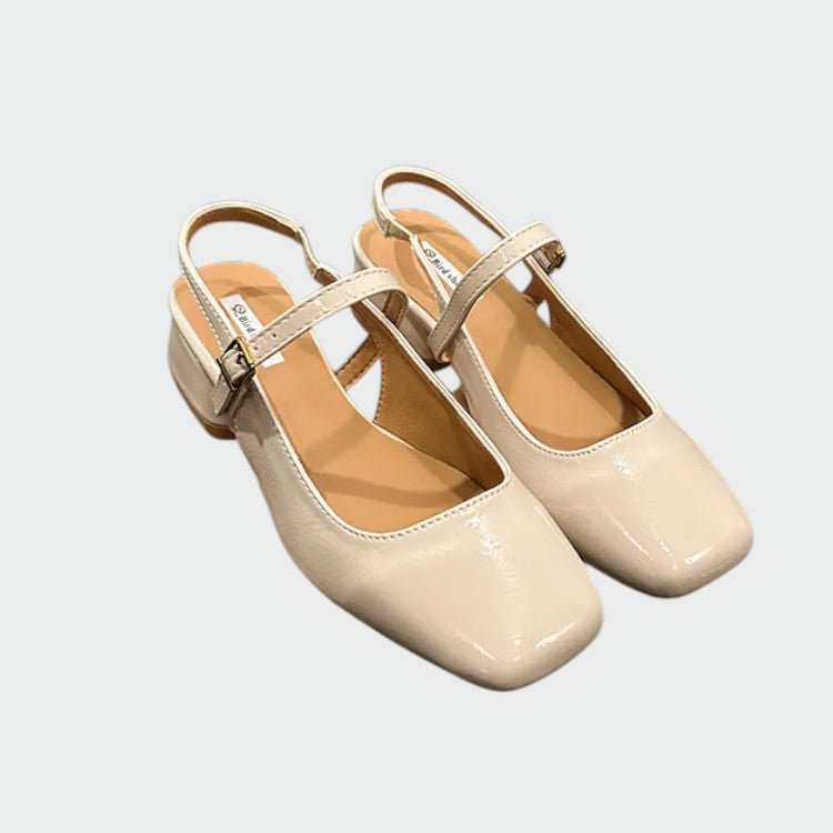 Olivia - Square Tip Mary Jane Shoes - Ciara & Fiona