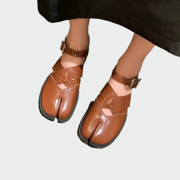 Olivia - Tabi Strap Mary Jane Shoes - Ciara & Fiona