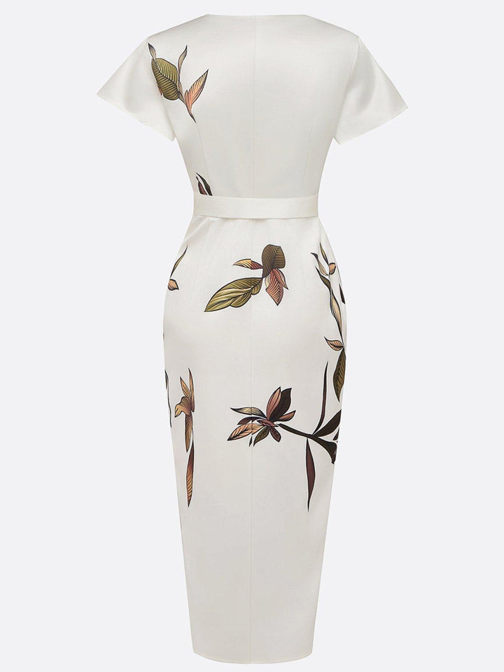 Palmira | Elegant Wrap Dress - Ciara & Fiona
