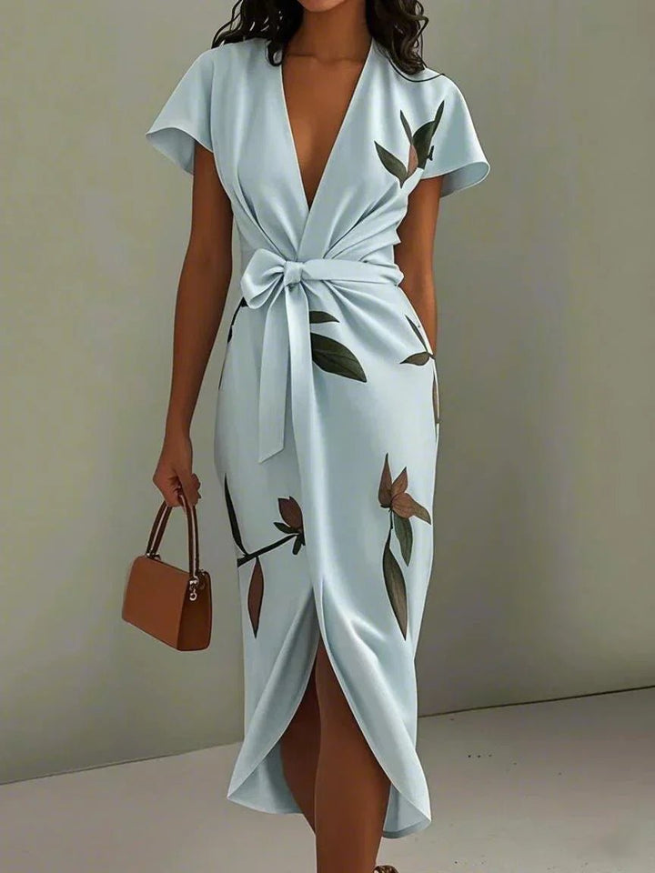 Palmira | Elegant Wrap Dress - Ciara & Fiona