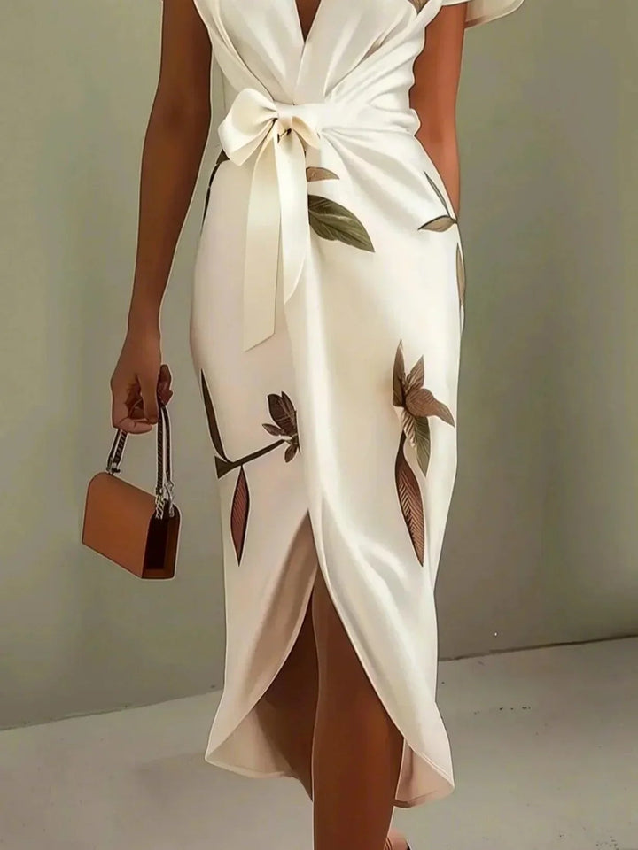 Palmira | Elegant Wrap Dress - Ciara & Fiona