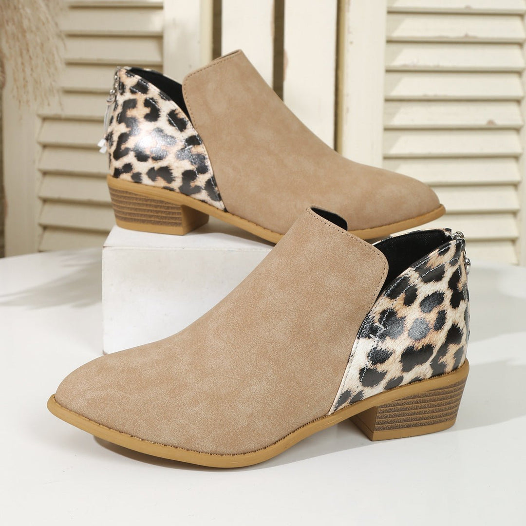 Paola | Animal Print Boots - Ciara & Fiona