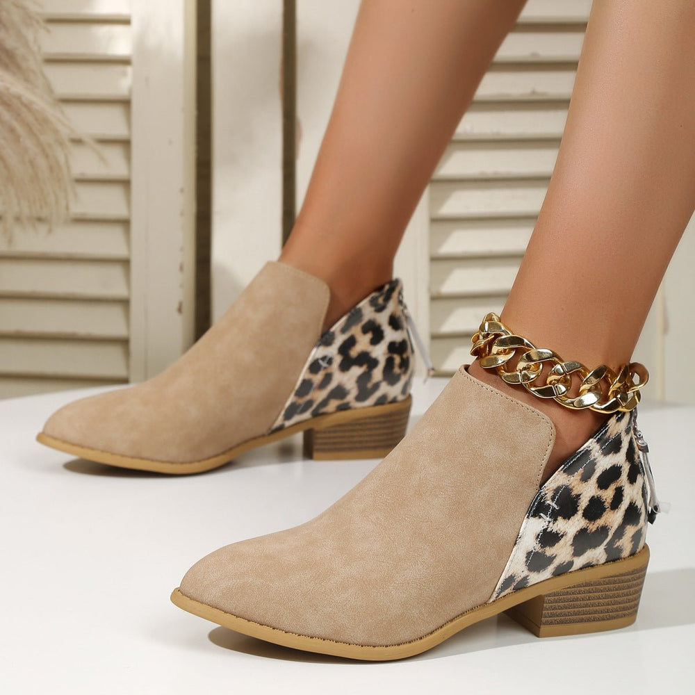 Paola | Animal Print Boots - Ciara & Fiona