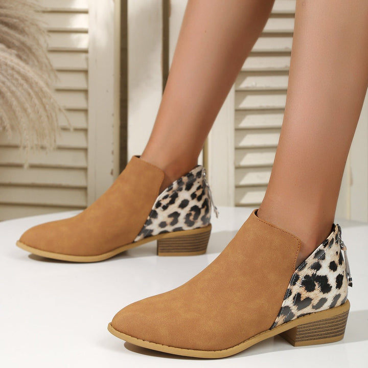 Paola | Animal Print Boots - Ciara & Fiona