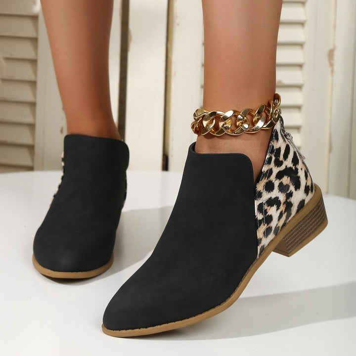 Paola | Animal Print Boots - Ciara & Fiona