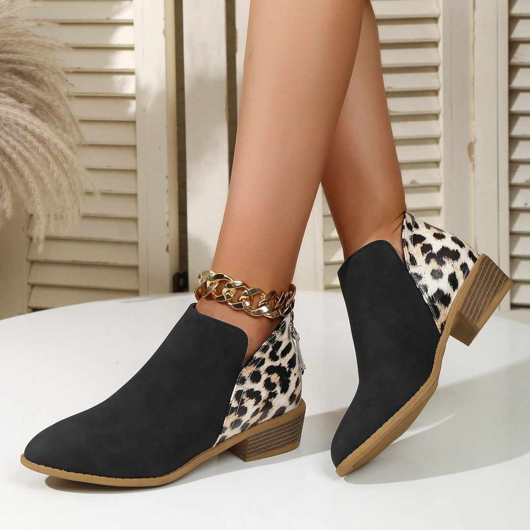 Paola | Animal Print Boots - Ciara & Fiona